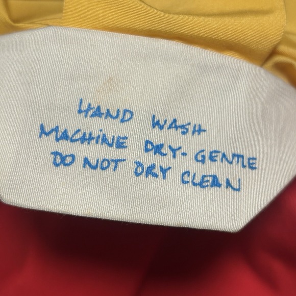 Ann Original Seattle Men's Jacket Hooded 80s Hand Painted Abstract OSA Oversized - Picture 12 of 14